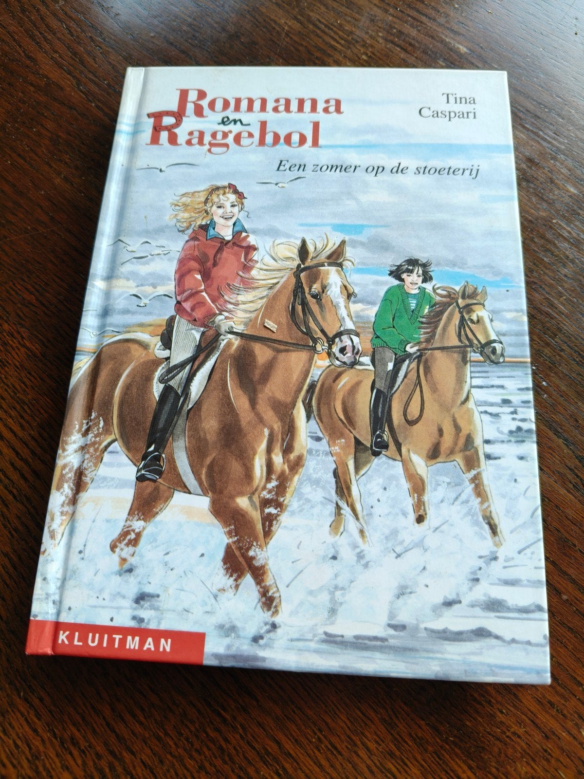 Romana en Ragebol: Een zomer op de stoeterij - Tina Caspari, Ophalen of Verzenden, Gelezen, Tina Caspari, Fictie