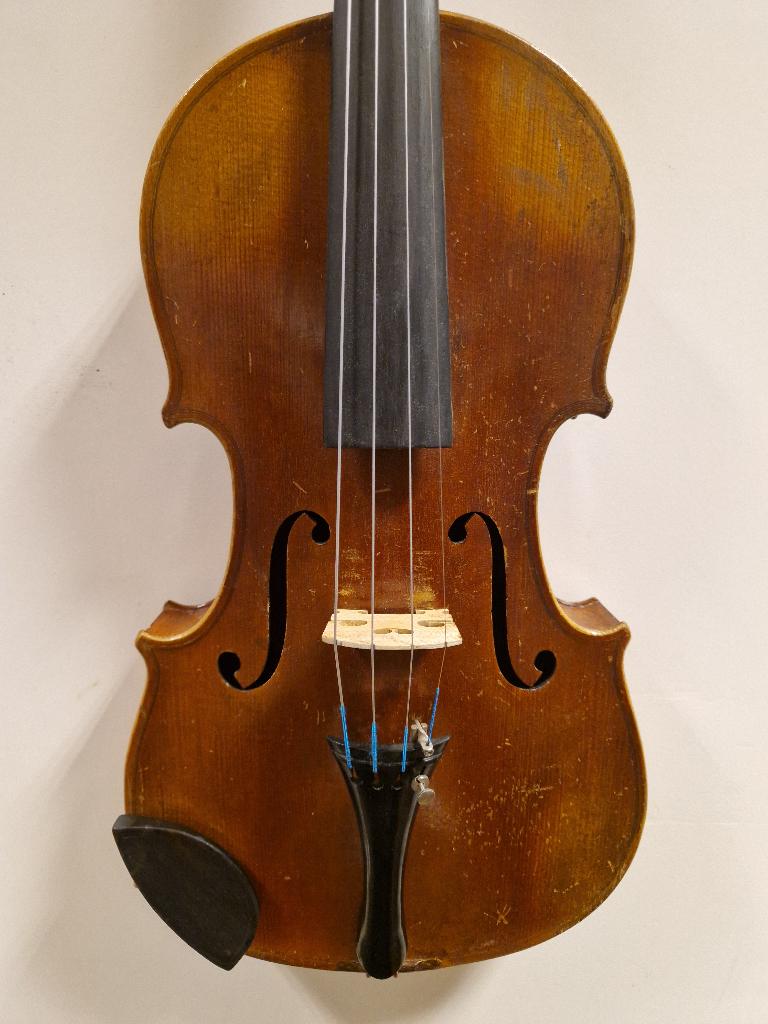 Antieke Duitse 4/4 Viool, Muziek en Instrumenten, Strijkinstrumenten | Violen en Altviolen, Ophalen, Gebruikt, 4/4-viool, Viool