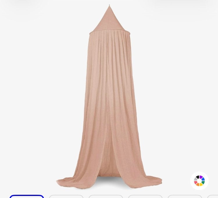 Klamboe roze meisjeskamer, Ophalen, Zo goed als nieuw, Klamboe