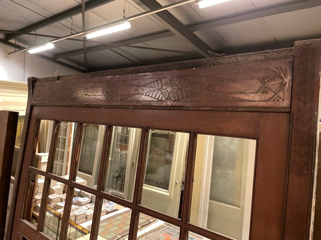 Eikenhouten panelen/deuren met fineer 1x 225x115 2x 209x96cm, Ophalen