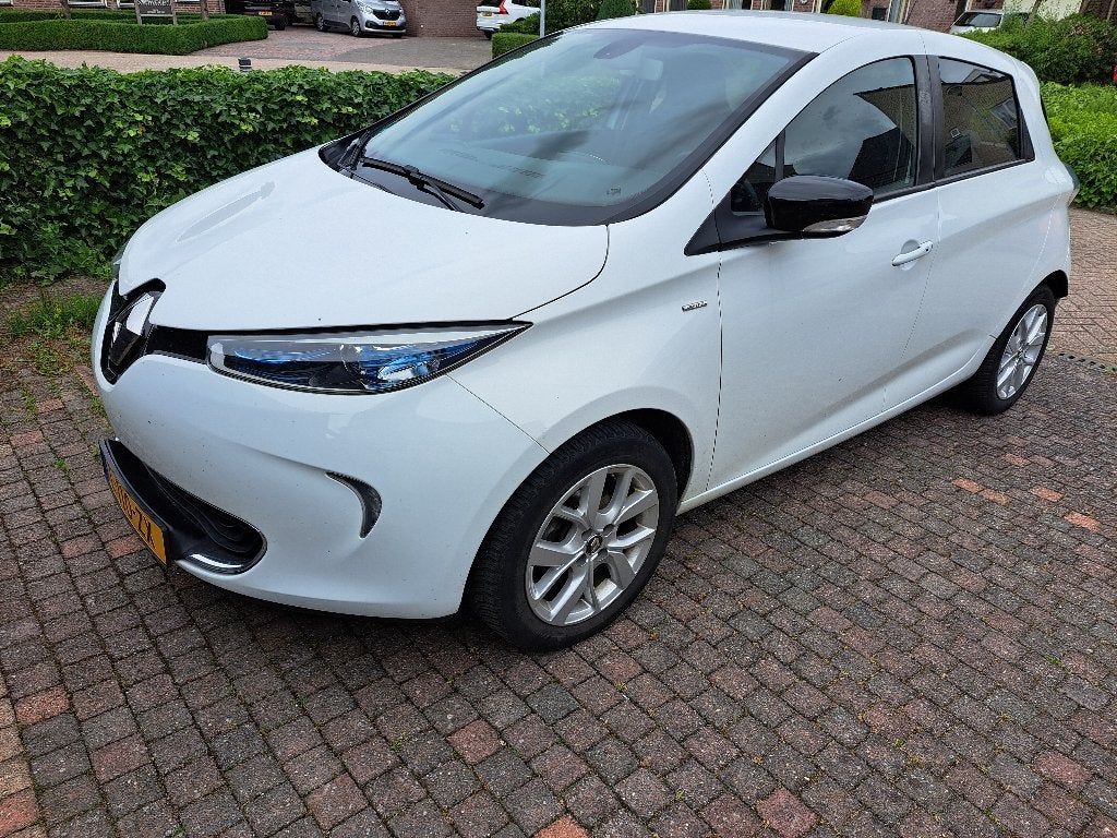 Renault Zoe R110 Limited 41kWh | SoH 90,1% | 63000 km, Auto's, Stof, 135 min, Wit, Elektrisch