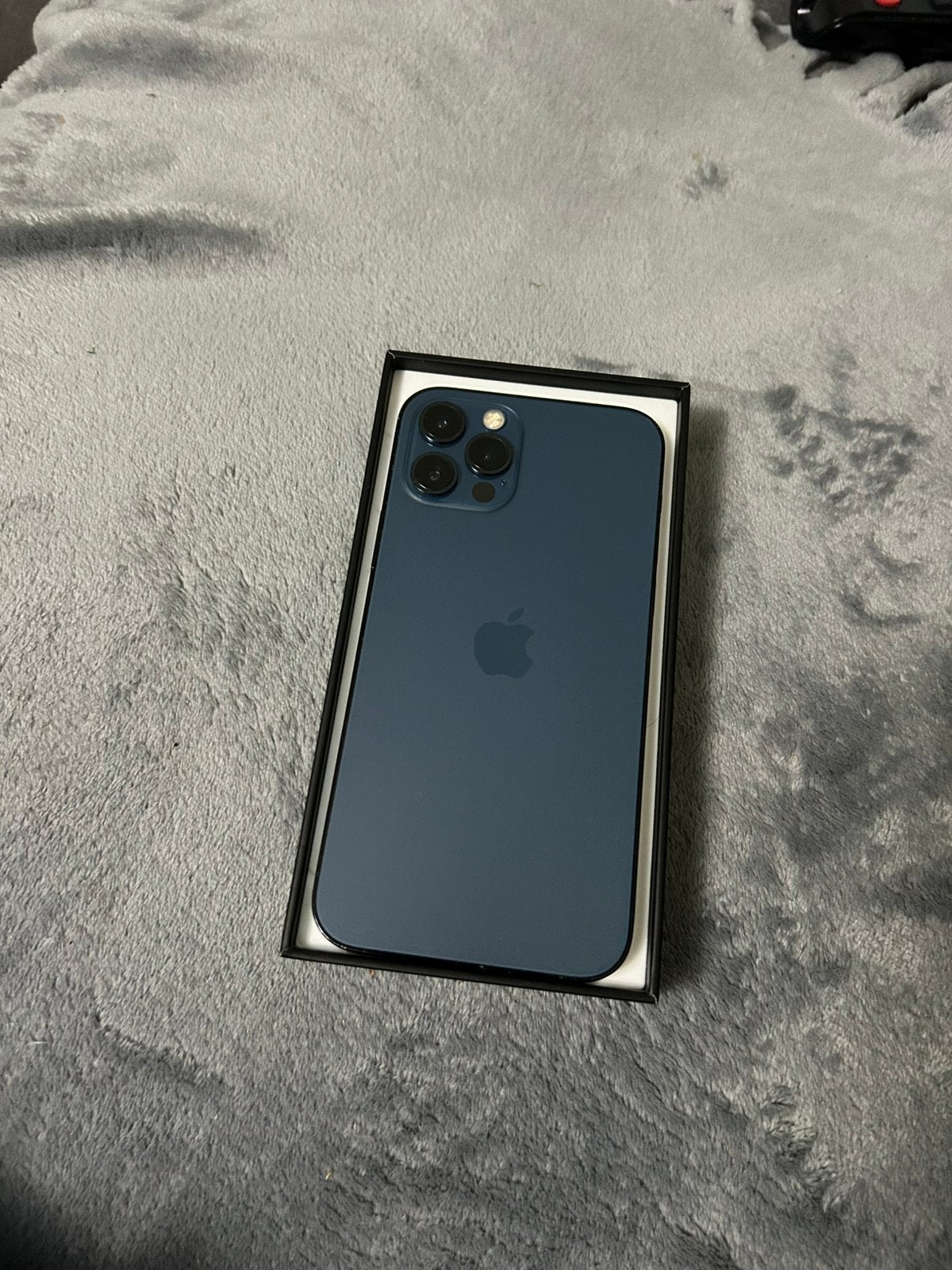 Iphone 12 pro, Telecommunicatie, Mobiele telefoons | Apple iPhone, 128 GB, 75 %, Blauw, Zo goed als nieuw