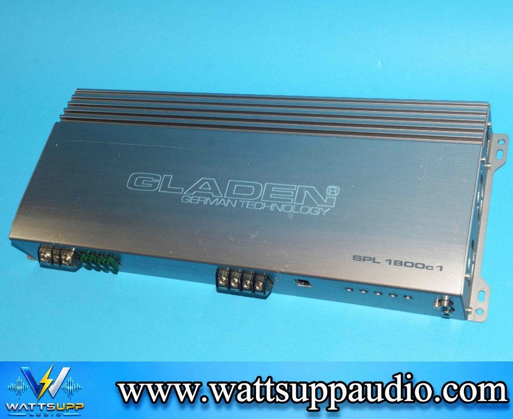 Gladen SPL 1800c1 monoblok versterker, Gebruikt, Hifi-Focus, Aalsmeerderweg 173 1432 CL, Aalsmeer, Ophalen of Verzenden