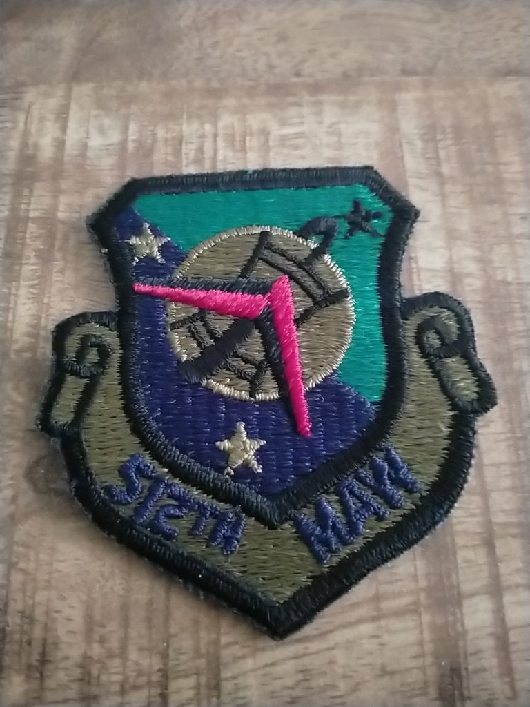 US Air Force , 512th Military Airlift Wing , Patch, Verzenden, Luchtmacht, Amerika, Embleem of Badge
