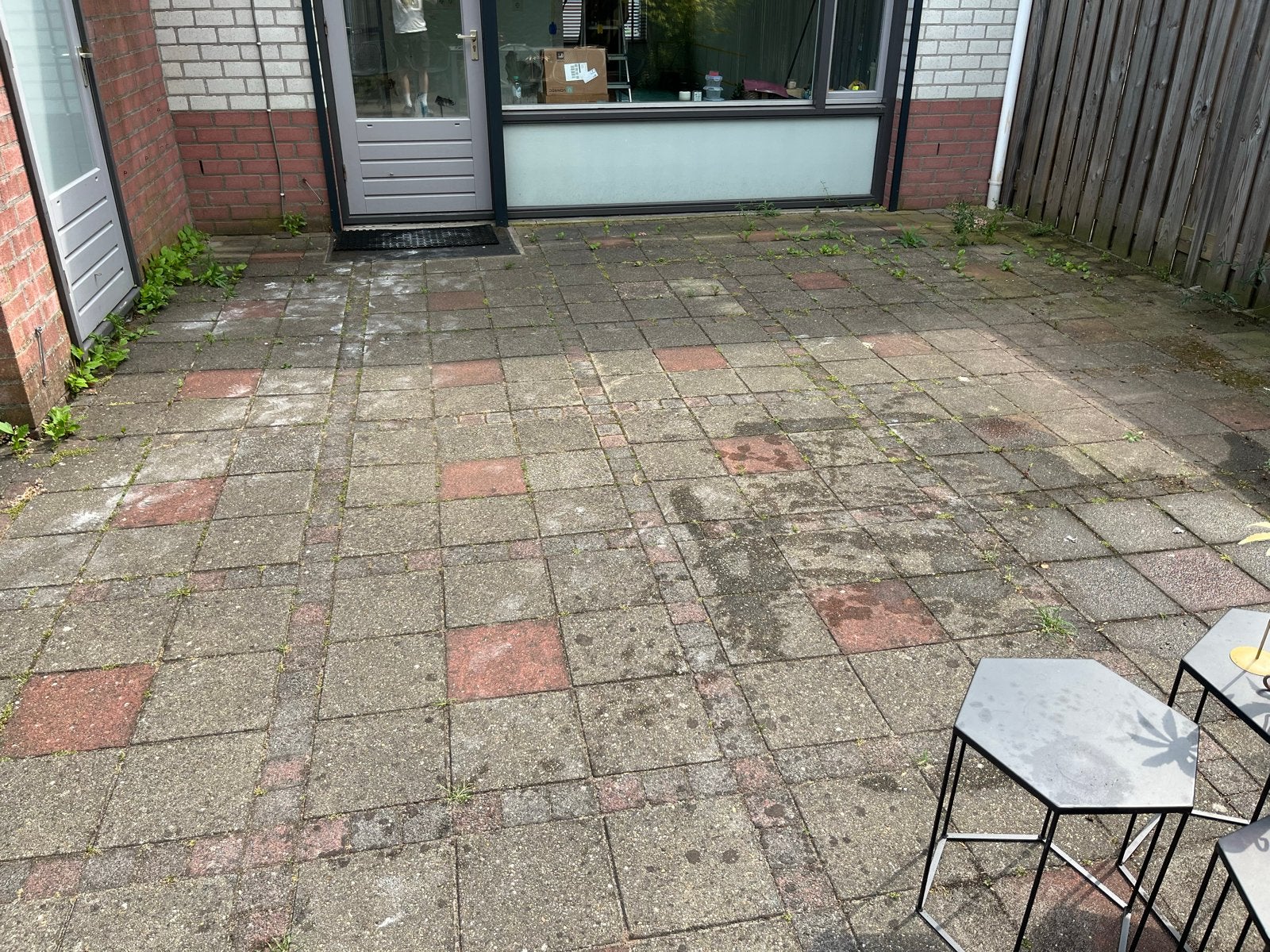 Gratis af te halen: circa 15m2 klinkers, Tuin en Terras, Ophalen, Gebruikt, Klinkers, 10 m² of meer