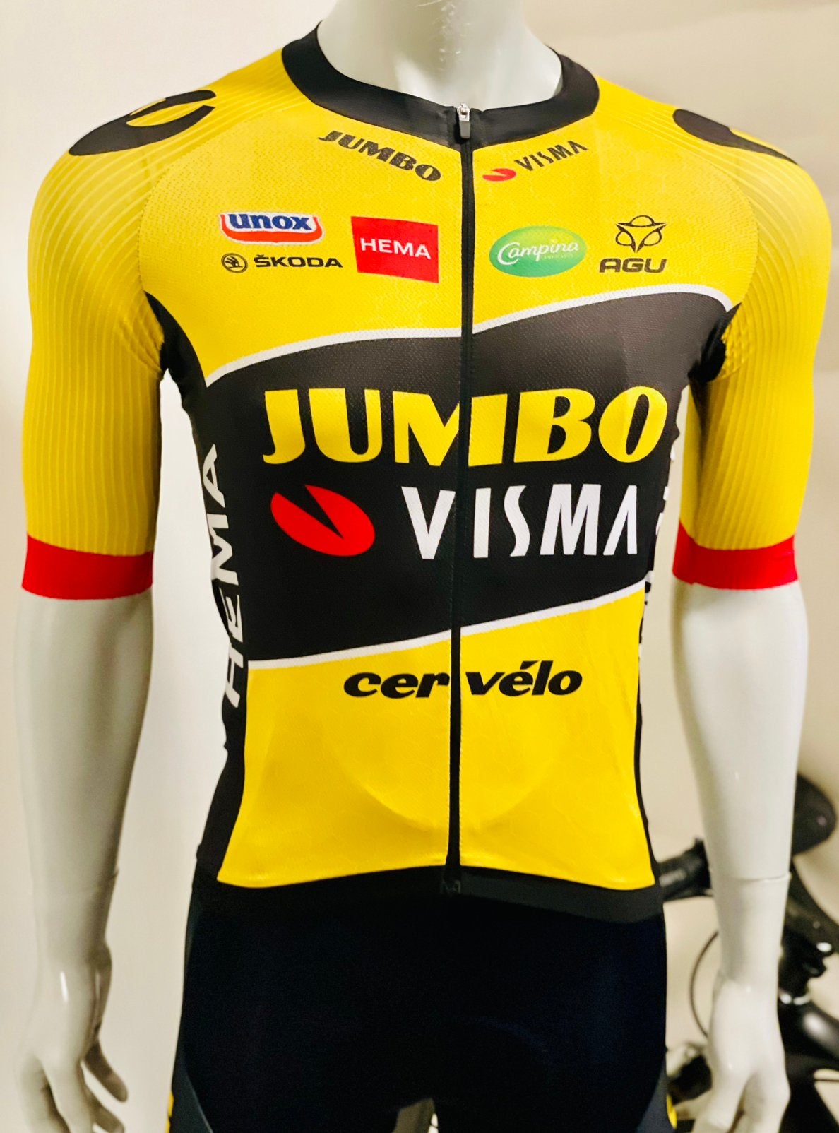 Wielrenkleding wielrenshirt fietsshirt maat M Agu, Ophalen of Verzenden, Zo goed als nieuw, Bovenkleding, Heren