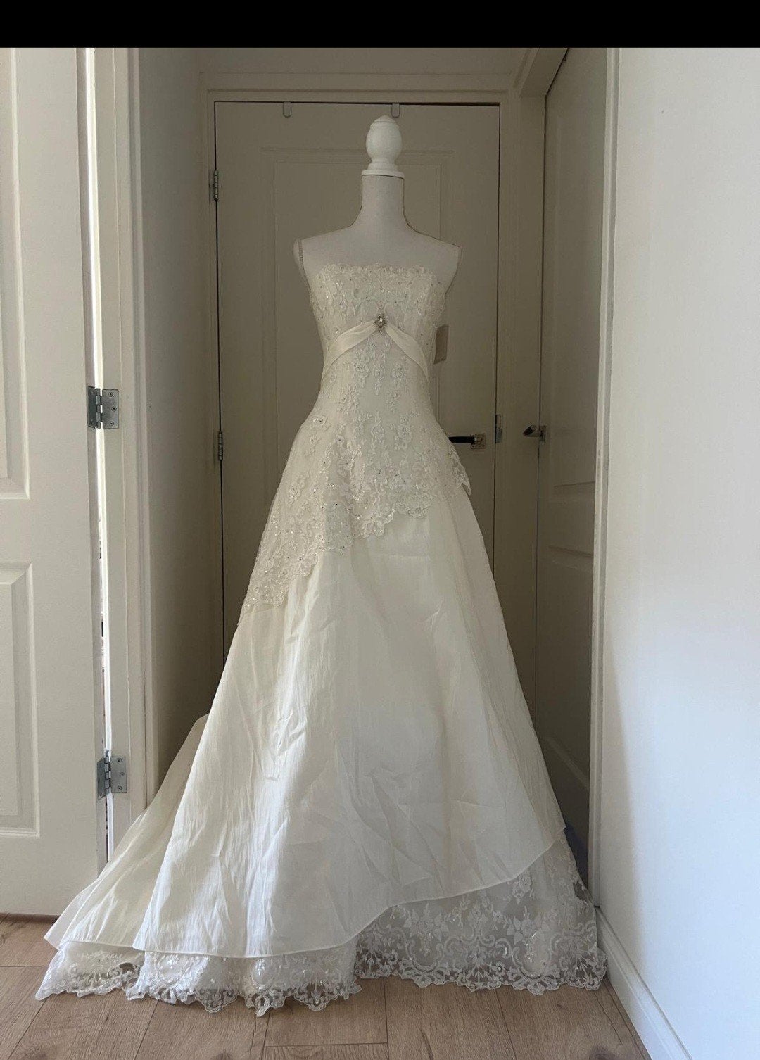 Maggie Sottero Trouwjurk  nieuw!, Ophalen, Trouwjurk, Wit, Maggie Sottero