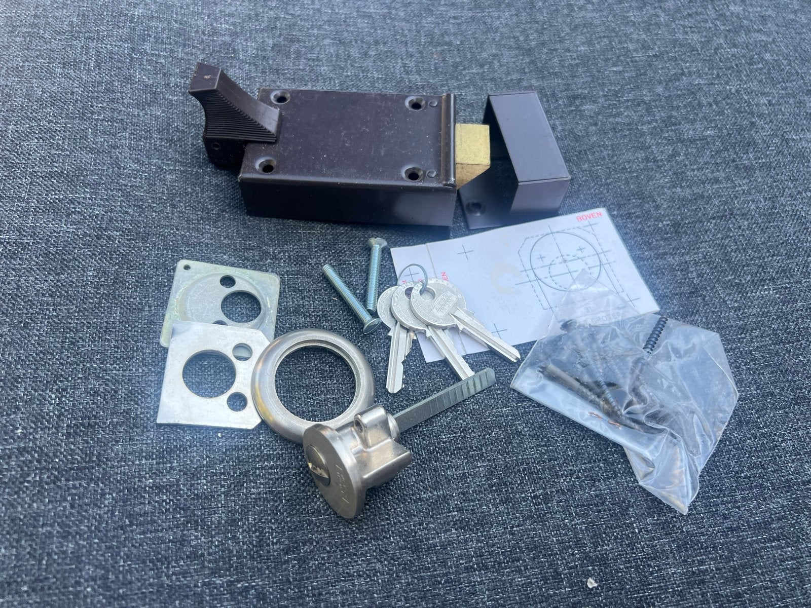 LIPS Cilinderoplegslot - Nieuw in doos, Ophalen of Verzenden, Nieuw, Overige materialen, Slot