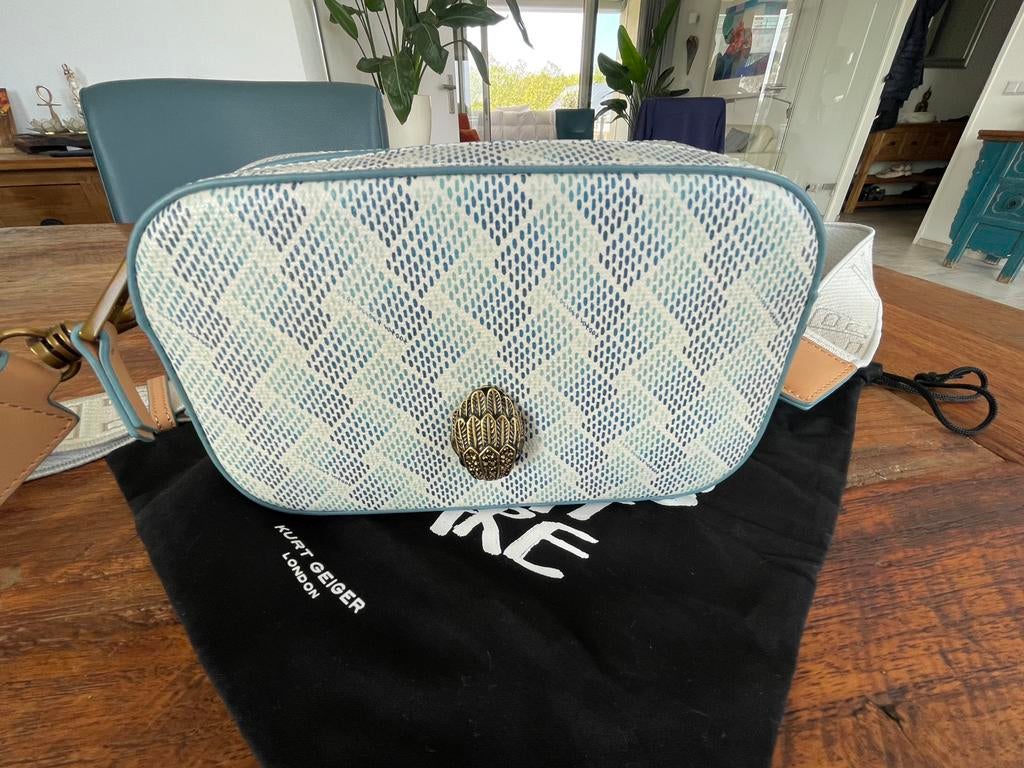 Kurt Geiger tas, Ophalen of Verzenden, Zo goed als nieuw, Bruin, Schoudertasje