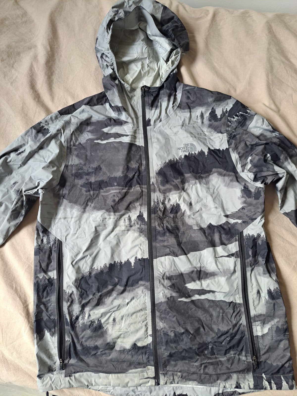 The North Face zomerjas (M), Maat 48/50 (M), Ophalen of Verzenden, Zo goed als nieuw, Grijs