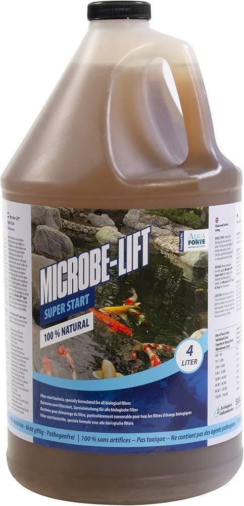 AquaForte Microbe-Lift Super Start 4 liter – Nieuw, Ophalen of Verzenden, Nieuw, Vijverfolie