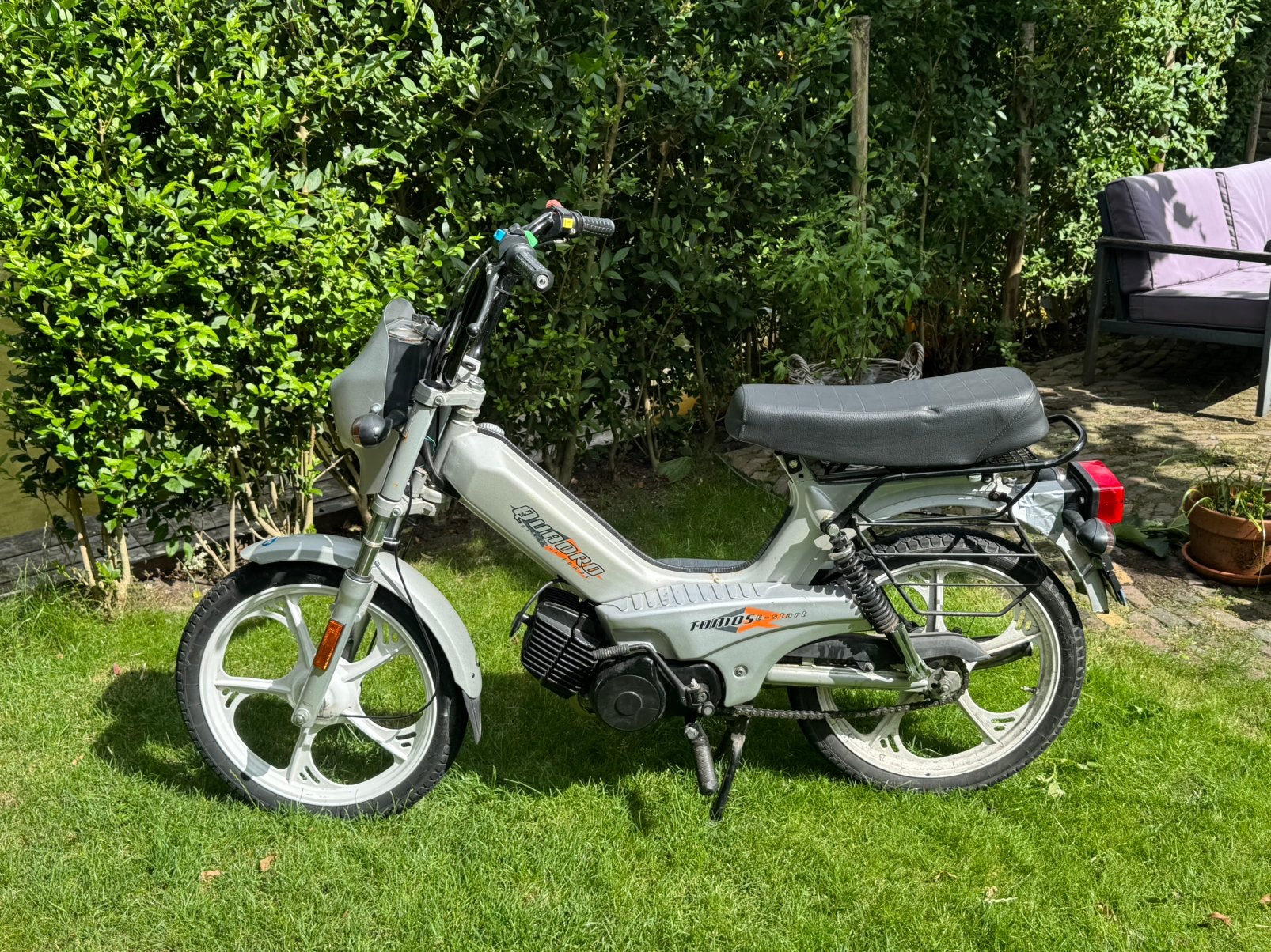 Tomos a35 Quadro (blauw kenteken), Fietsen en Brommers, Ophalen, Gebruikt, Maximaal 45 km/u, Quadro