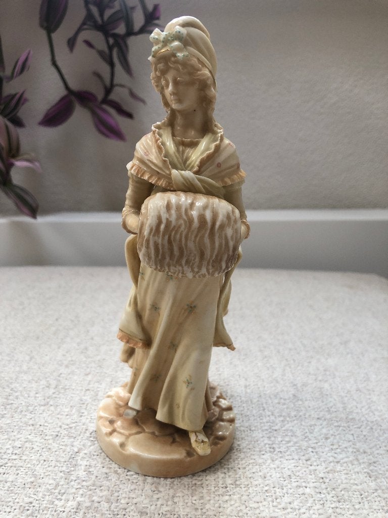 Antiek porselein Royal worcester beeldje, Ophalen