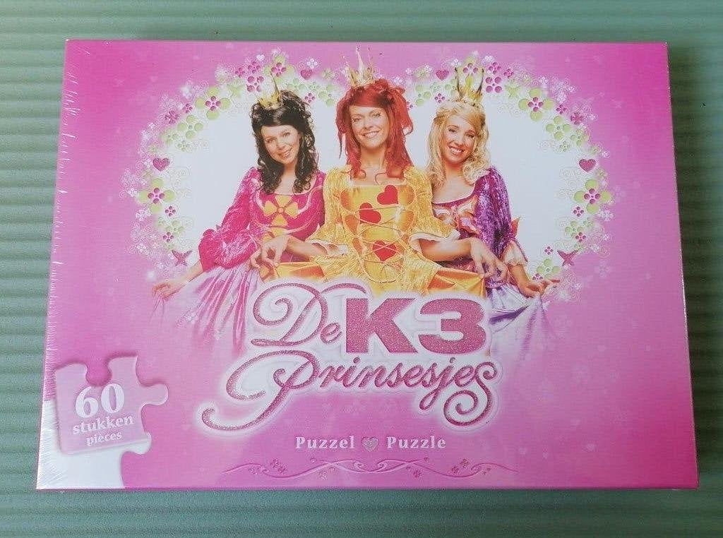 K3 puzzel 'De K3 prinsesjes' NIEUW, Ophalen, Meer dan 50 stukjes, Nieuw, 6 jaar of ouder
