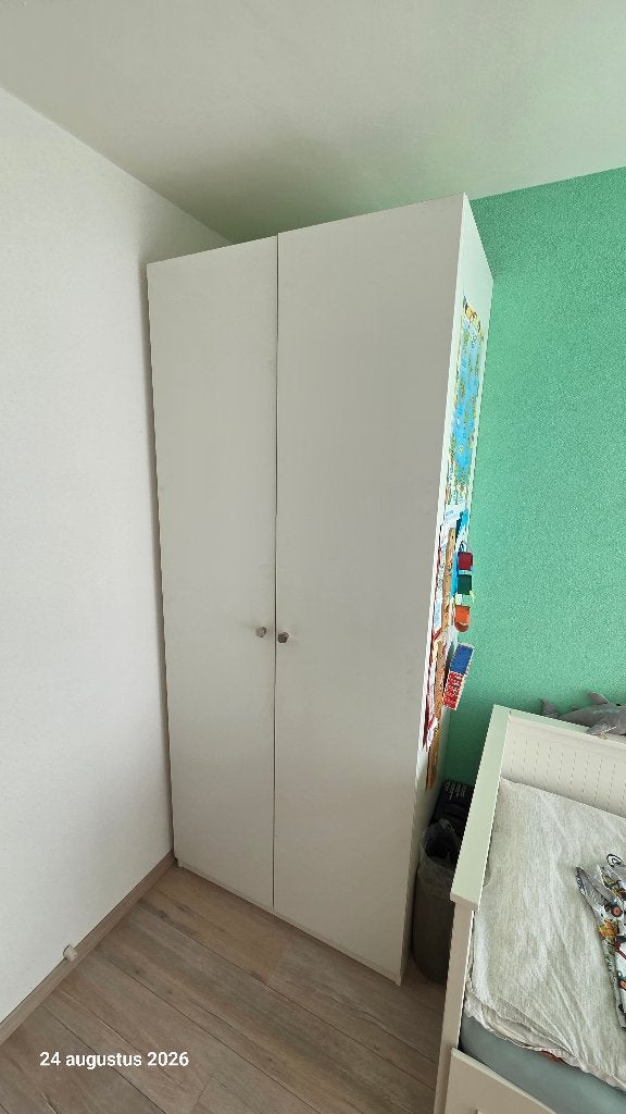 Volle Ikea Pax kledingkast 1mtr € 150,00, Huis en Inrichting, Kasten | Kledingkasten, 100 tot 150 cm, 200 cm of meer, Zo goed als nieuw