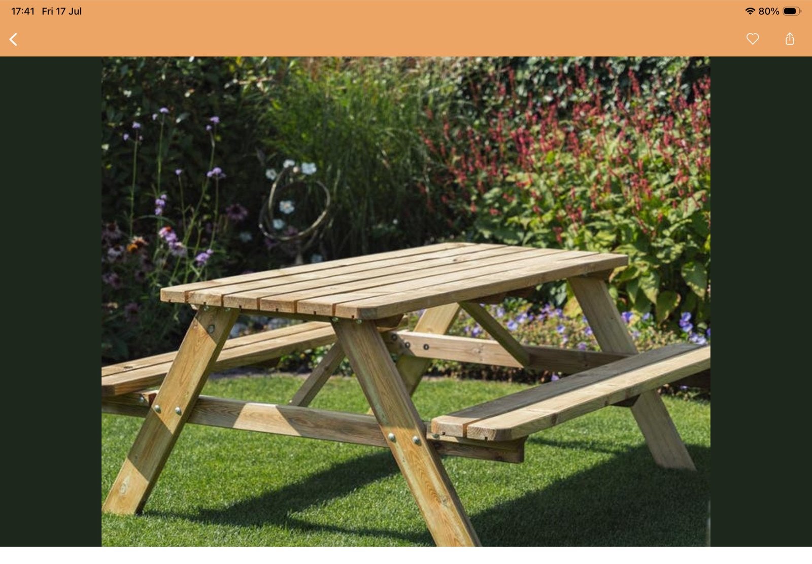 Gebruikte picknicktafel met houtrot, opknapper, Tuin en Terras, Picknicktafels, Gebruikt, Hout, Ophalen