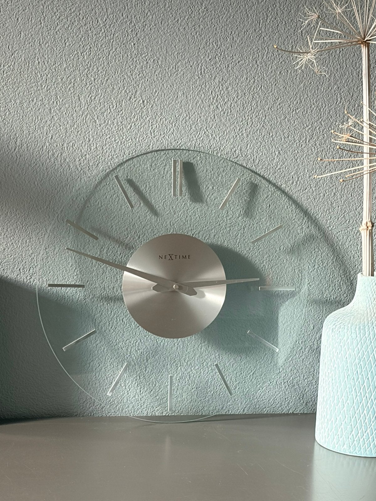 NeXtime design wandklok, Wandklok, Analoog, Ophalen of Verzenden, Zo goed als nieuw