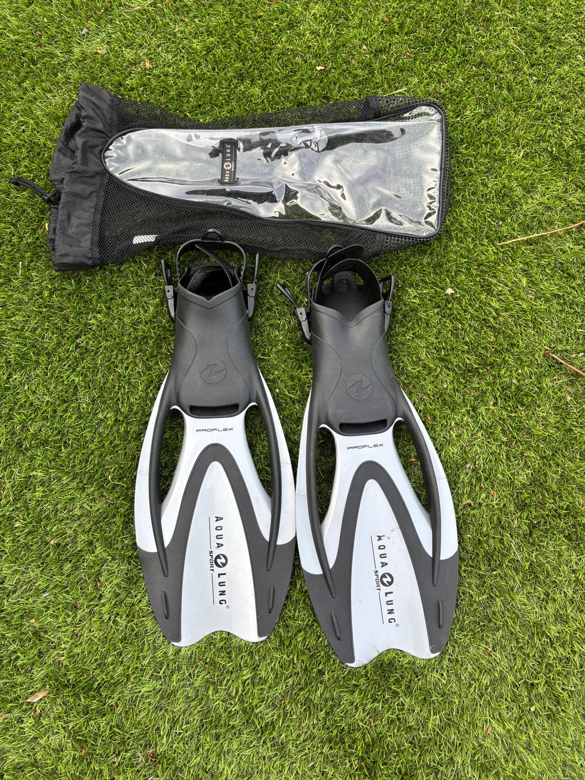 Aqualung Proflex Sport Duikvliezen - Maat 44-48, Ophalen of Verzenden, Gebruikt, Zwem- of Duikvliezen