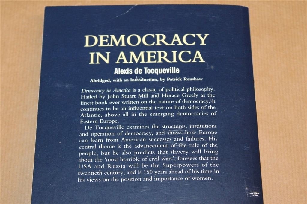 Democracy in America — Tocqueville, Wordsworth 1998, Ophalen of Verzenden, Gelezen, Wereld