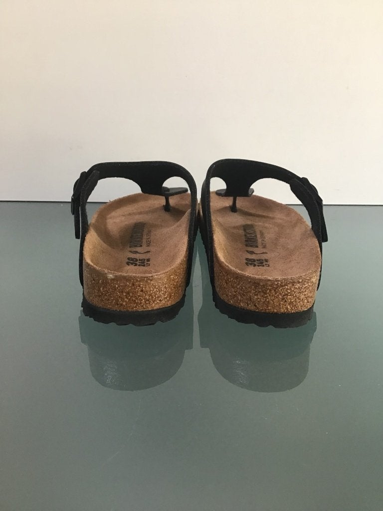 Birkenstock 38 Gizeh | Nieuw! | slippers | Gratis verzenden, Slippers, Verzenden, Zwart, Nieuw