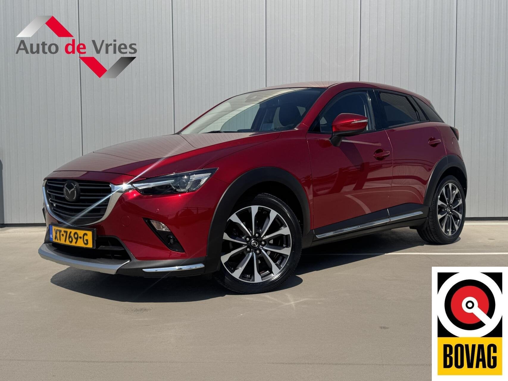Mazda CX-3 2.0 SkyActiv-G 120 GT-M|NL-Auto|Leder|BOSE|LED, Auto's, 4 cilinders, Met garantie (alle), Handgeschakeld, SUV of Terreinwagen