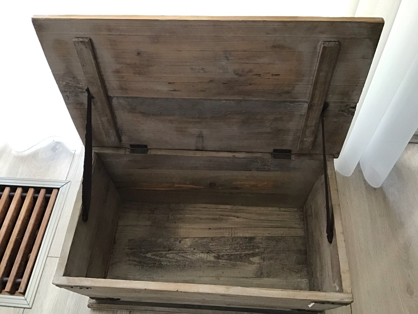 Houten kist 55x32x23cm - Decoratieve opbergkist, Huis en Inrichting, Woonaccessoires | Kisten, Ophalen, Minder dan 50 cm, Gebruikt