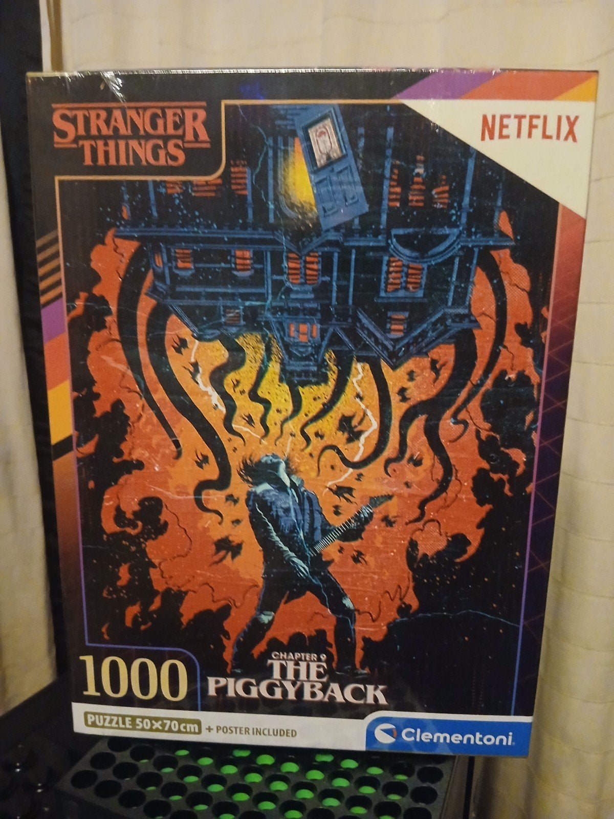 stranger things puzzel + poster, Ophalen of Verzenden, 500 t/m 1500 stukjes, Nieuw