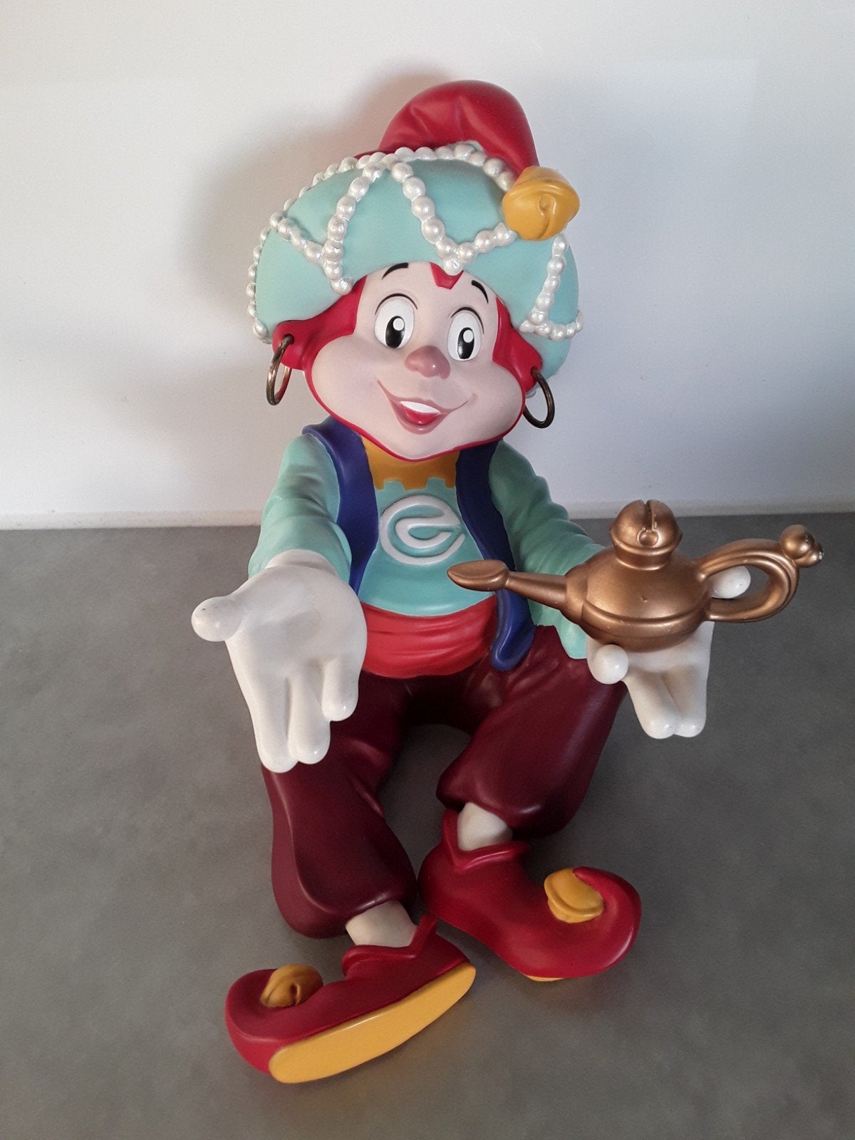 Efteling spaarpot Pardoes met wonderlamp, Verzamelen, Efteling, Zo goed als nieuw, Gebruiksvoorwerp, Ophalen of Verzenden