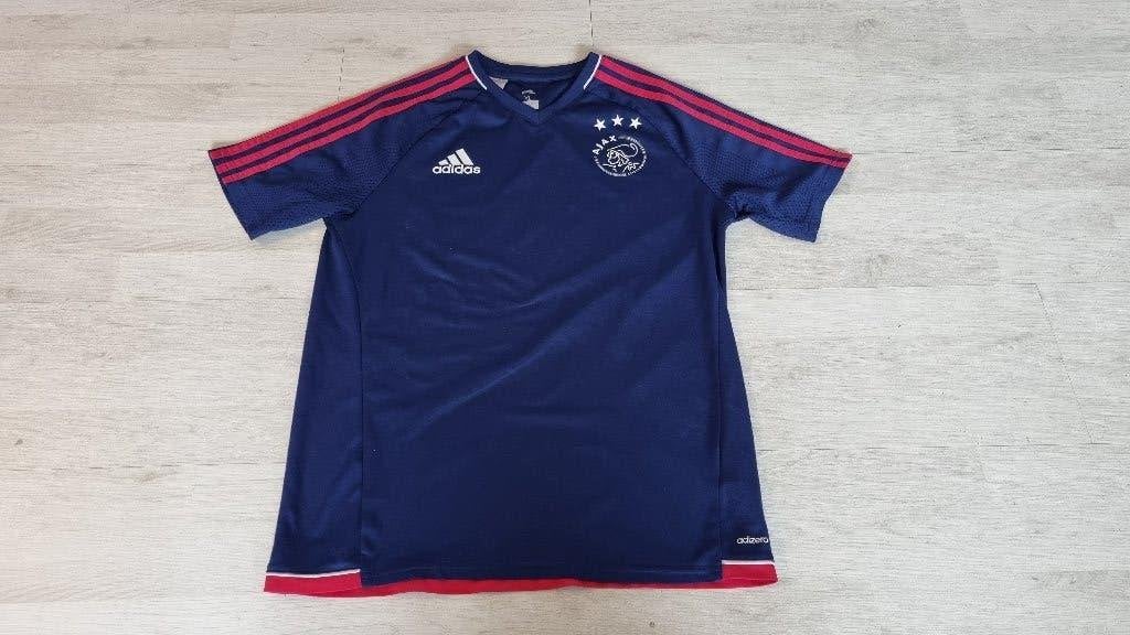 Ajax Training Shirt! Seizoen 17/18! Mt 176/S!, Blauw, Overige maten, Ophalen of Verzenden, Zo goed als nieuw