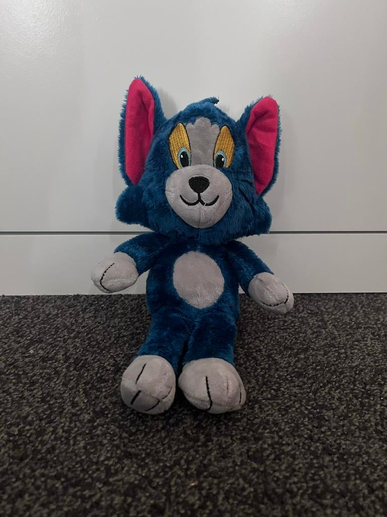 Tom de Kat Knuffel - Tom and Jerry, Kinderen en Baby's, Speelgoed | Knuffels en Pluche, Overige merken, Overige karakters, Blauw