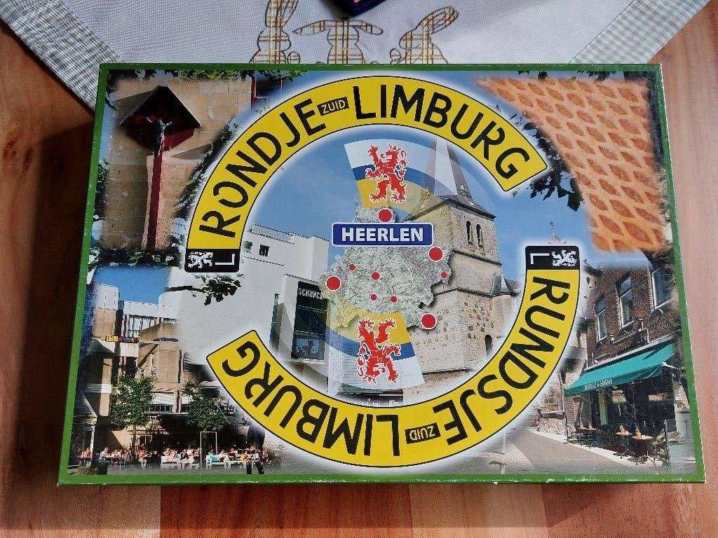 Bordspel Rondje Rundsje Zuid-Limburg Editie Heerlen, Ophalen, Zo goed als nieuw