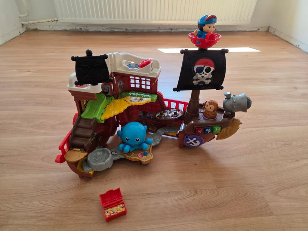 VTech Vrolijke Vriendjes Piratenschip, Kinderen en Baby's, Speelgoed | Vtech, Ophalen of Verzenden, Gebruikt, 2 tot 4 jaar