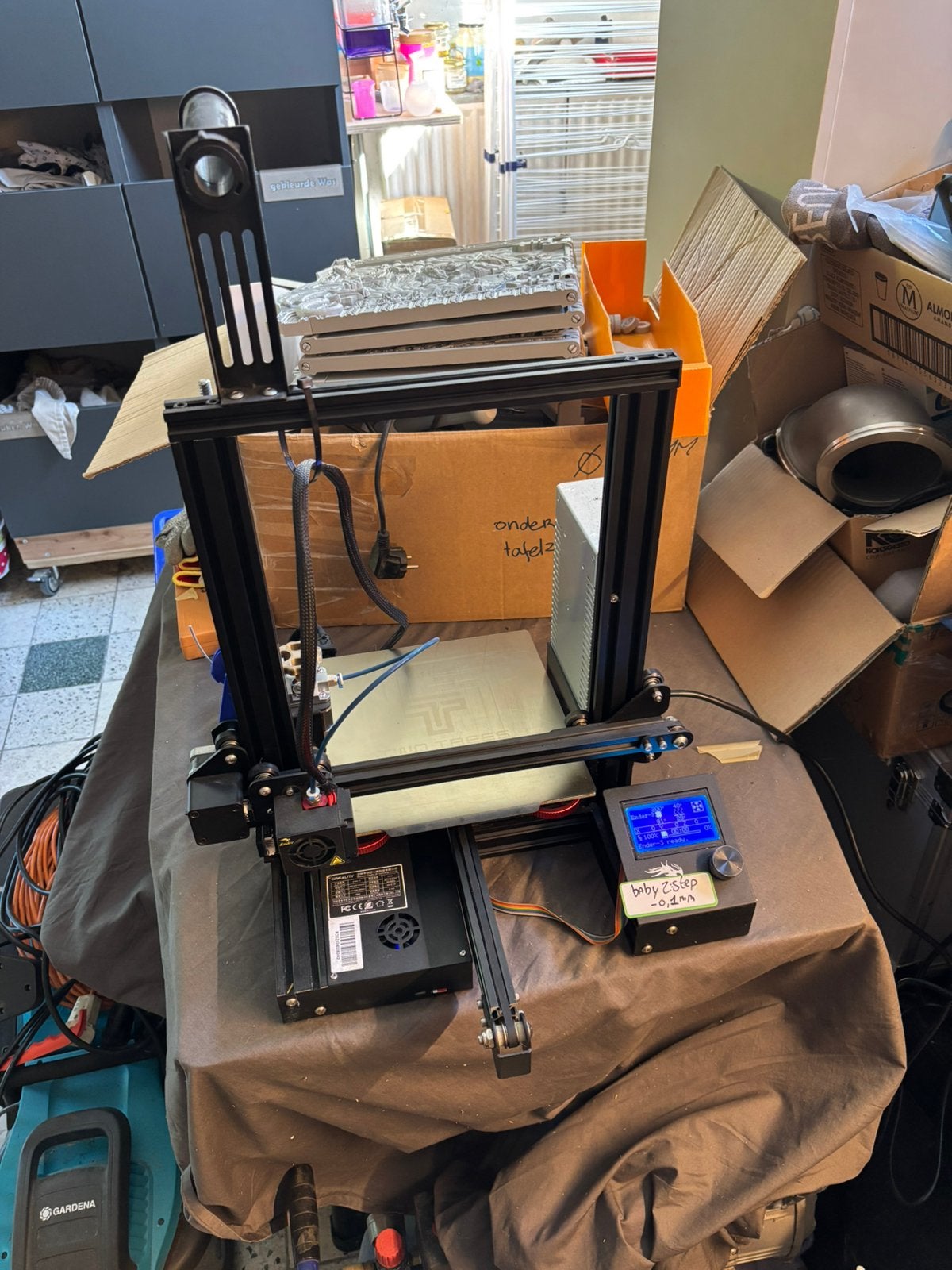 Ender 3 3d printer, Computers en Software, Ophalen, Gebruikt, Filament