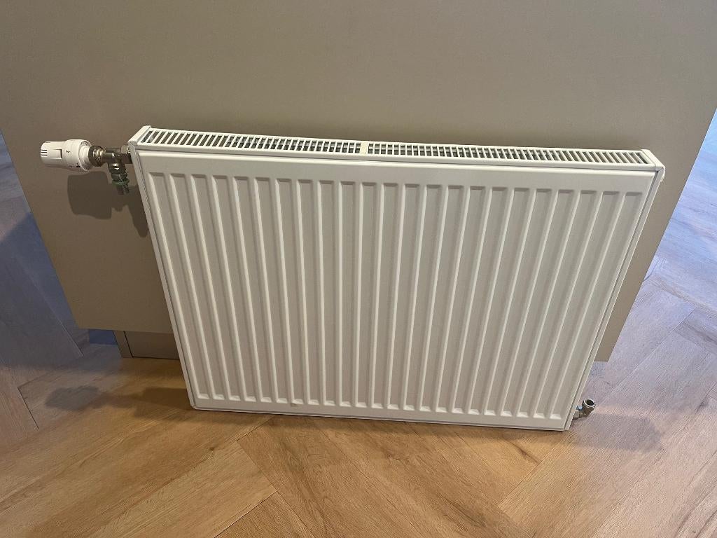 Radiator T11 600x800 - 919 watt, thermostaat, aansluitingen, Ophalen, 30 tot 80 cm, Radiator, Nieuw