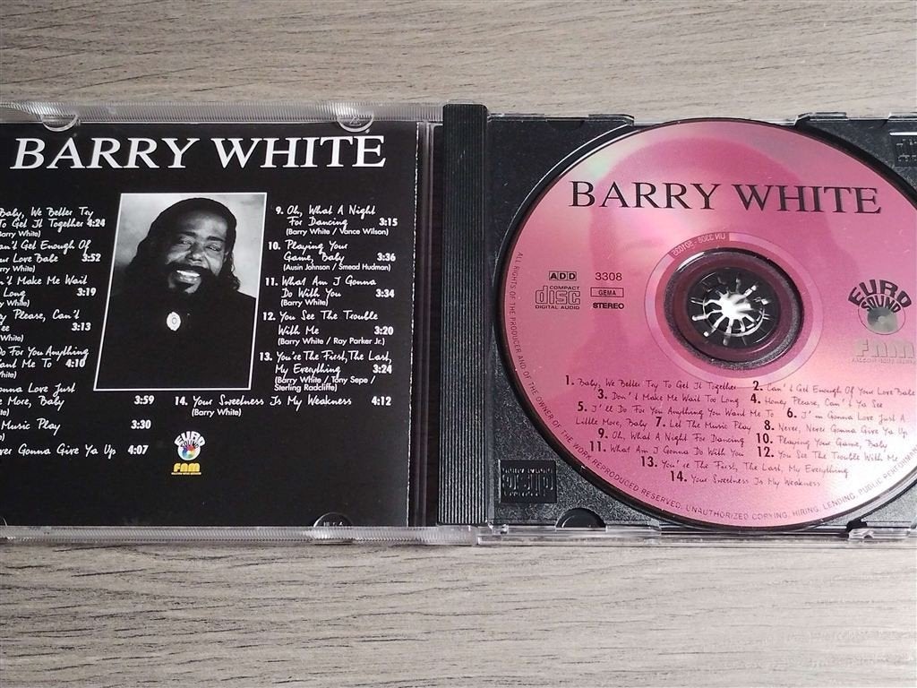 Barry White - Let the Music Play [FNM], Ophalen of Verzenden, Zo goed als nieuw, Soul