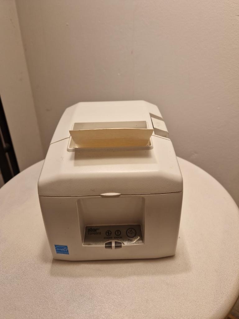 STAR TSP650II bonprinter + WIFI + 27 rollen Zettle Paypal, Computers en Software, Printers, Gebruikt, Printer, Laserprinter, Zwart-en-wit printen