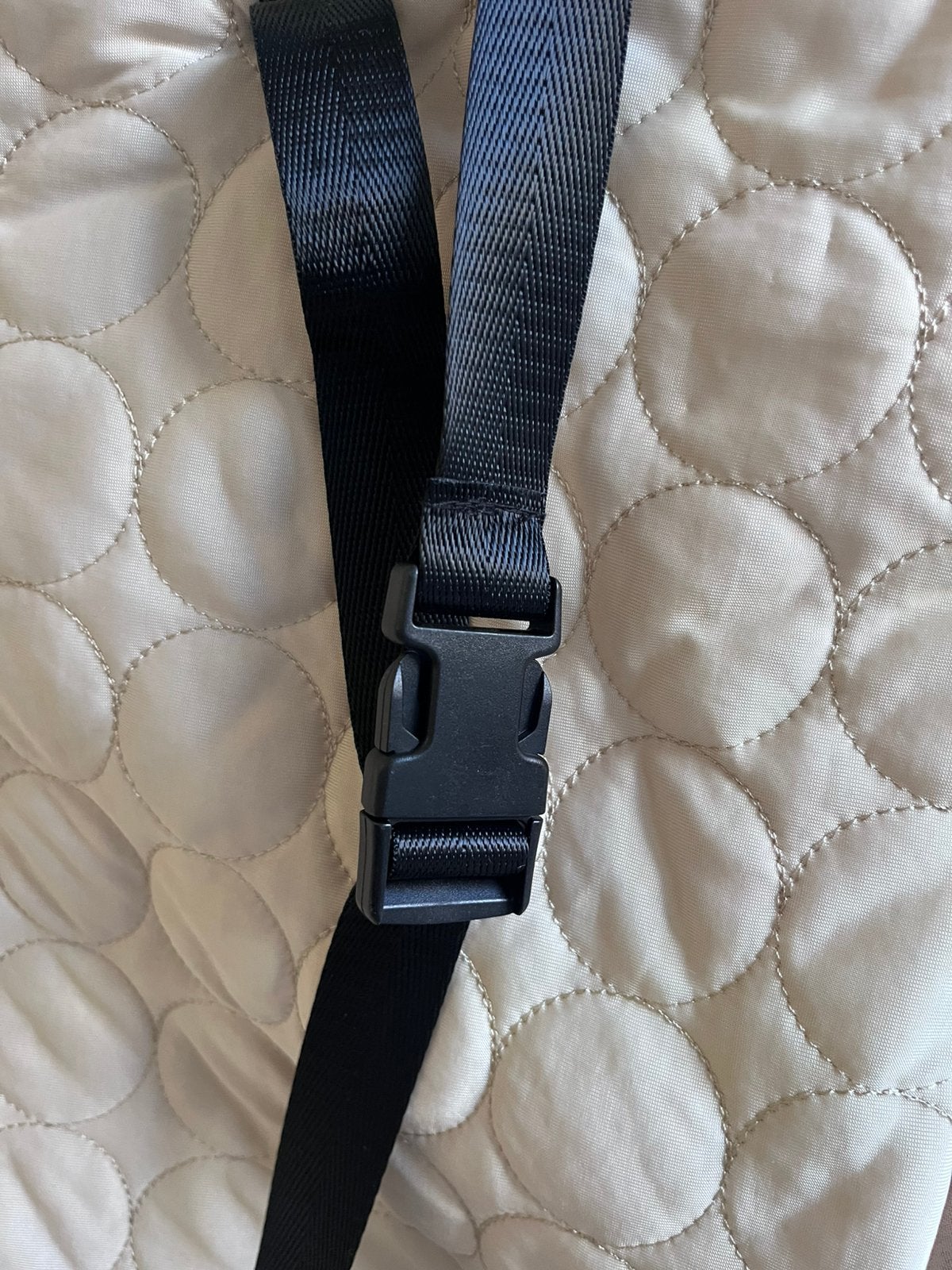 Pelsbarn automand- hond maat M/L beige, Dieren en Toebehoren, Ophalen of Verzenden, Zo goed als nieuw, Polyester