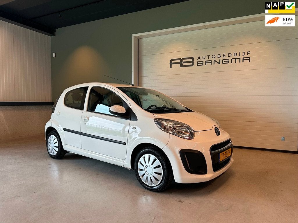Citroen C1 1.0 5-DRS COLLECTION|AIRCONDITIONING|ISOFIX|BLUET, Voorwielaandrijving, Euro 5, Stof, Gebruikt