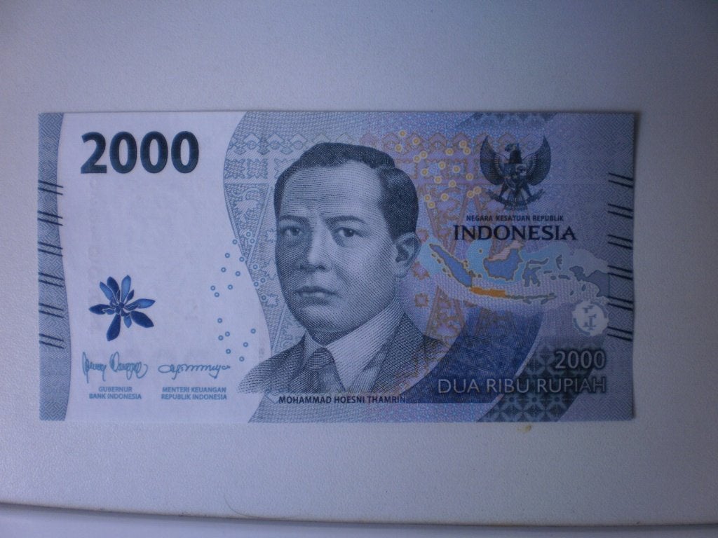 Indonesië- 2000 Rupiah - Bankbiljet, Verzenden, Zuidoost-Azië, Los biljet