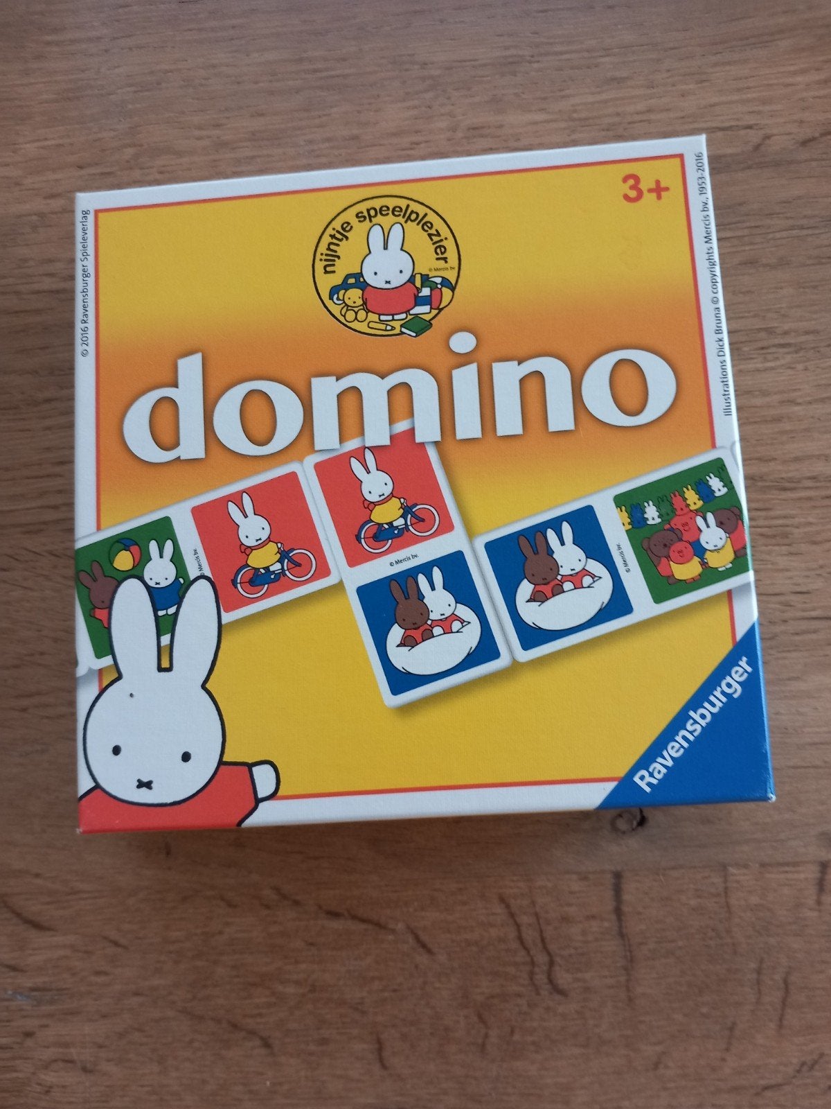 Nijntje Domino spel van Ravensburger, Ophalen of Verzenden, Zo goed als nieuw, Overige typen
