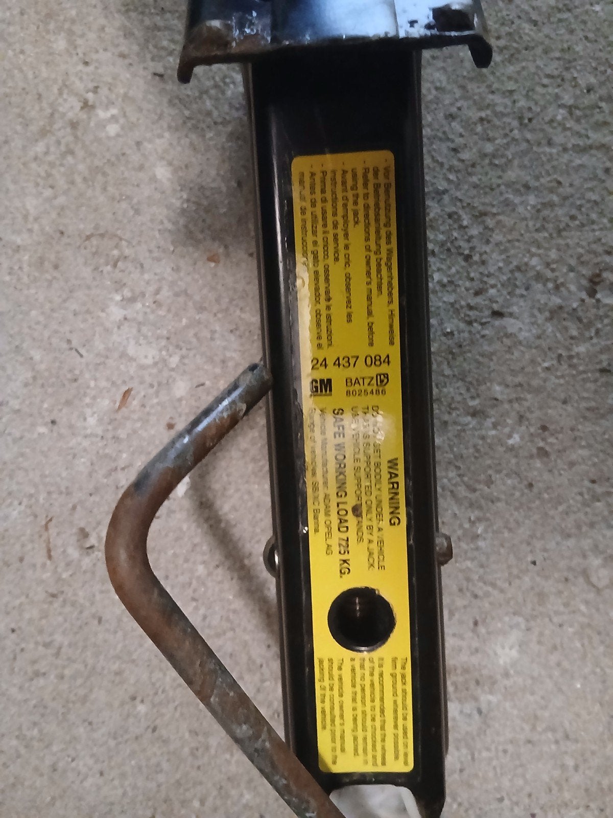 Opel Krik Schaarkrik met slinger en hoes, Ophalen of Verzenden, Gebruikt