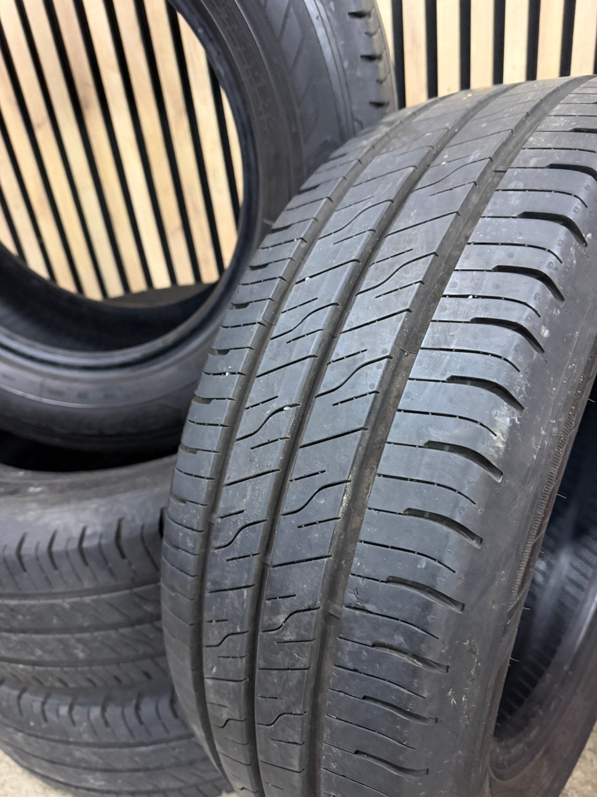 4x 215-65-16C BUS GOODYEAR ZOMER 7MM ZGAN dot24 €350 all in, Ophalen, 16 inch, Nieuw, Band(en)