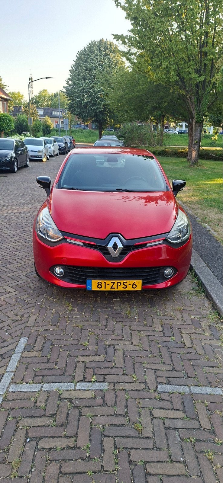 Renault Clio Energy TCe 90pk S&S Eco2 2013 Rood, Auto's, Renault, Particulier, Clio, Benzine, A, Hatchback, Handgeschakeld, Origineel Nederlands