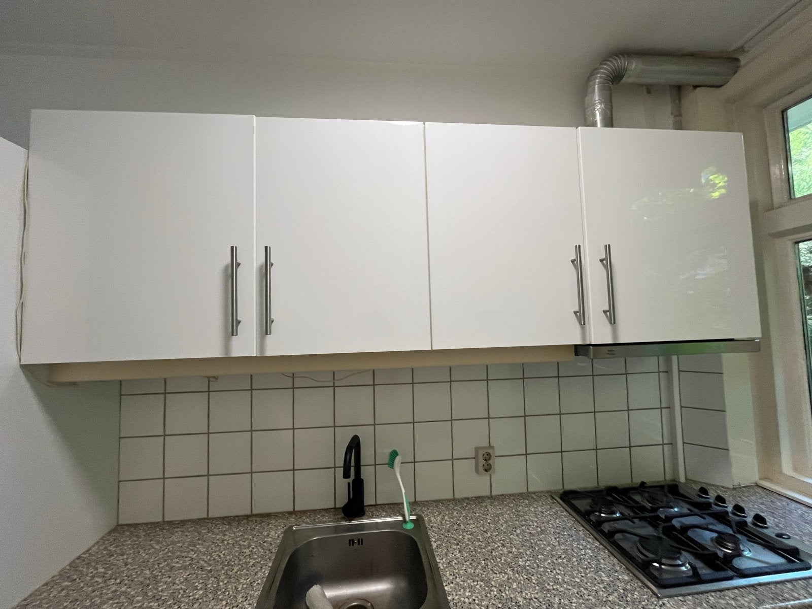 Gratis keuken, Huis en Inrichting, Ophalen, Gebruikt, Wit