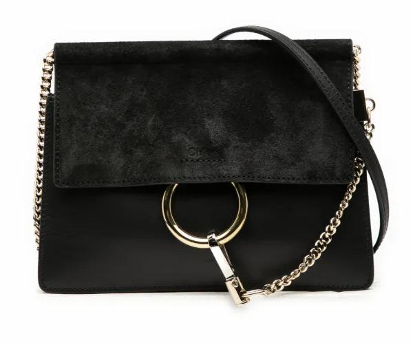 Originele CHLOÉ PRE-OWNED crossbodytas zwart, Sieraden, Tassen en Uiterlijk, Tassen | Damestassen, Ophalen of Verzenden, Zo goed als nieuw
