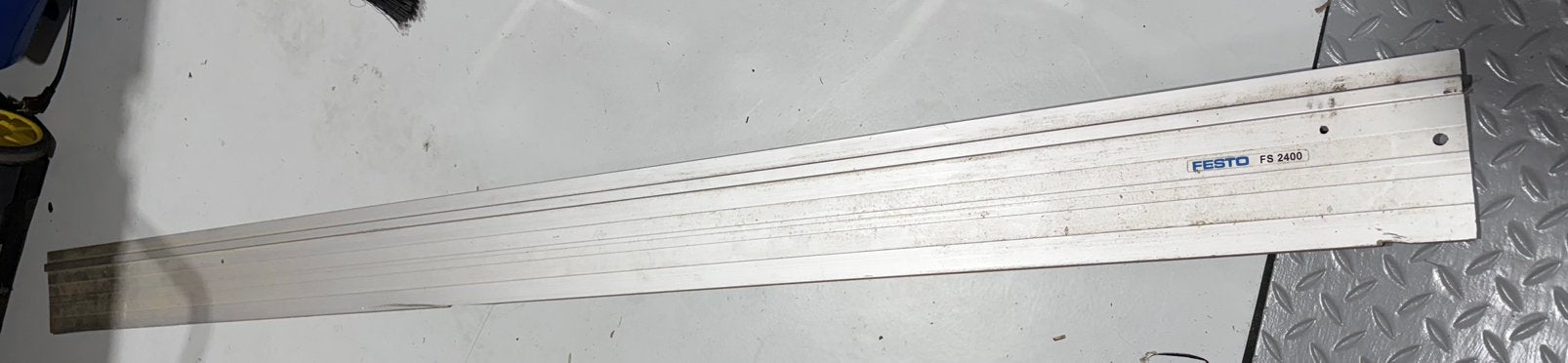 Festo / Festool FS 2400 zaaglineaal, Ophalen, Gebruikt