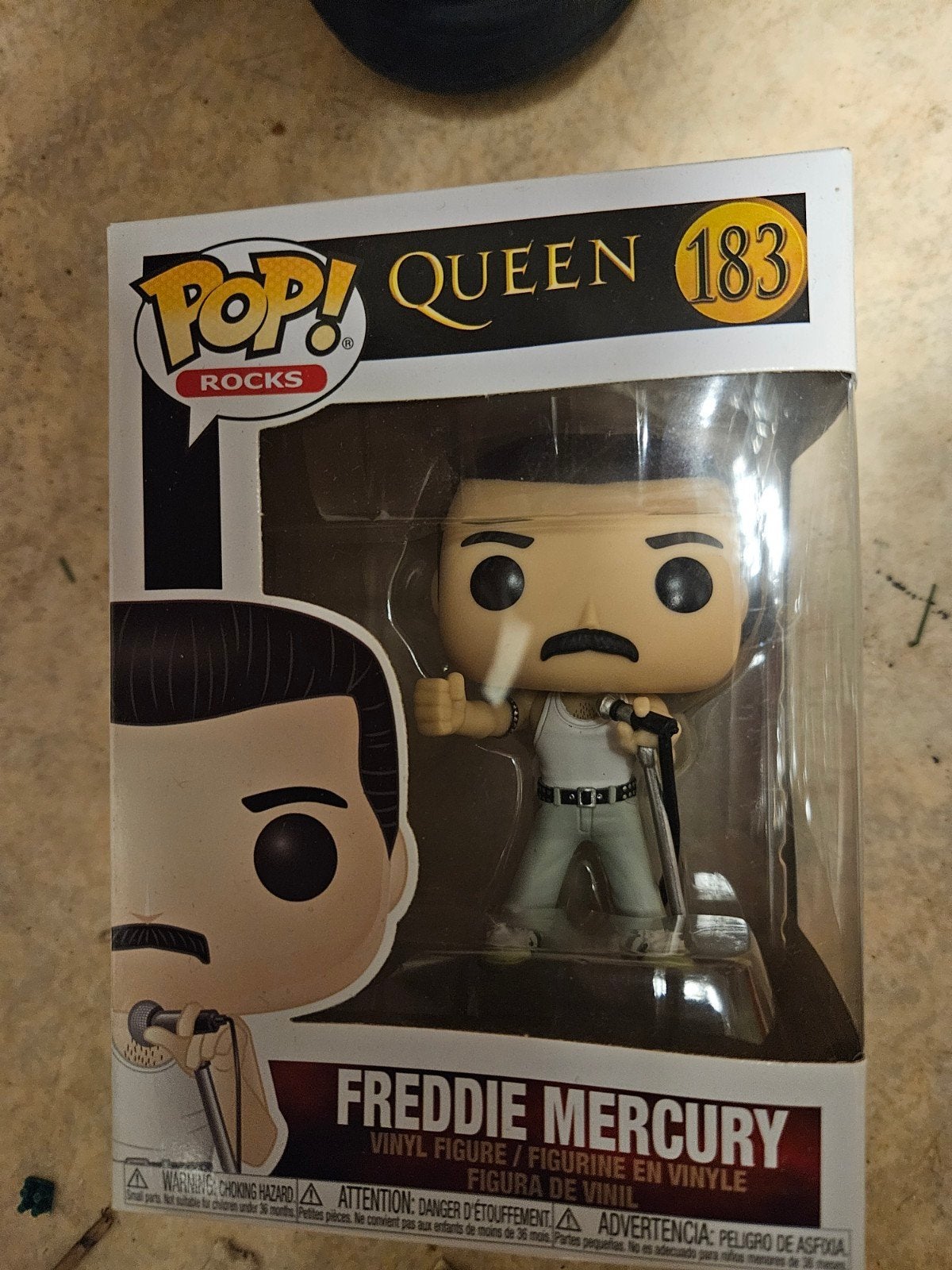 Funko Pop! Rocks: Freddie Mercury (Queen) - Nieuw in doos, Ophalen of Verzenden, Nieuw