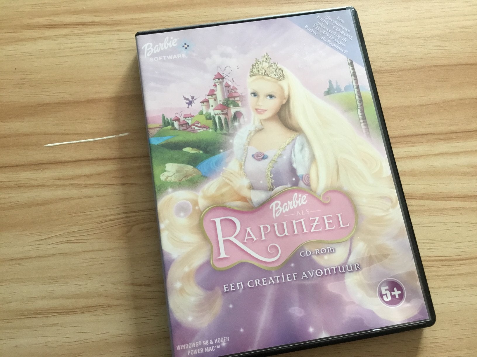 Pc game barbie rapunzel, Spelcomputers en Games, 1 speler, Verzenden, Zo goed als nieuw, Vanaf 3 jaar