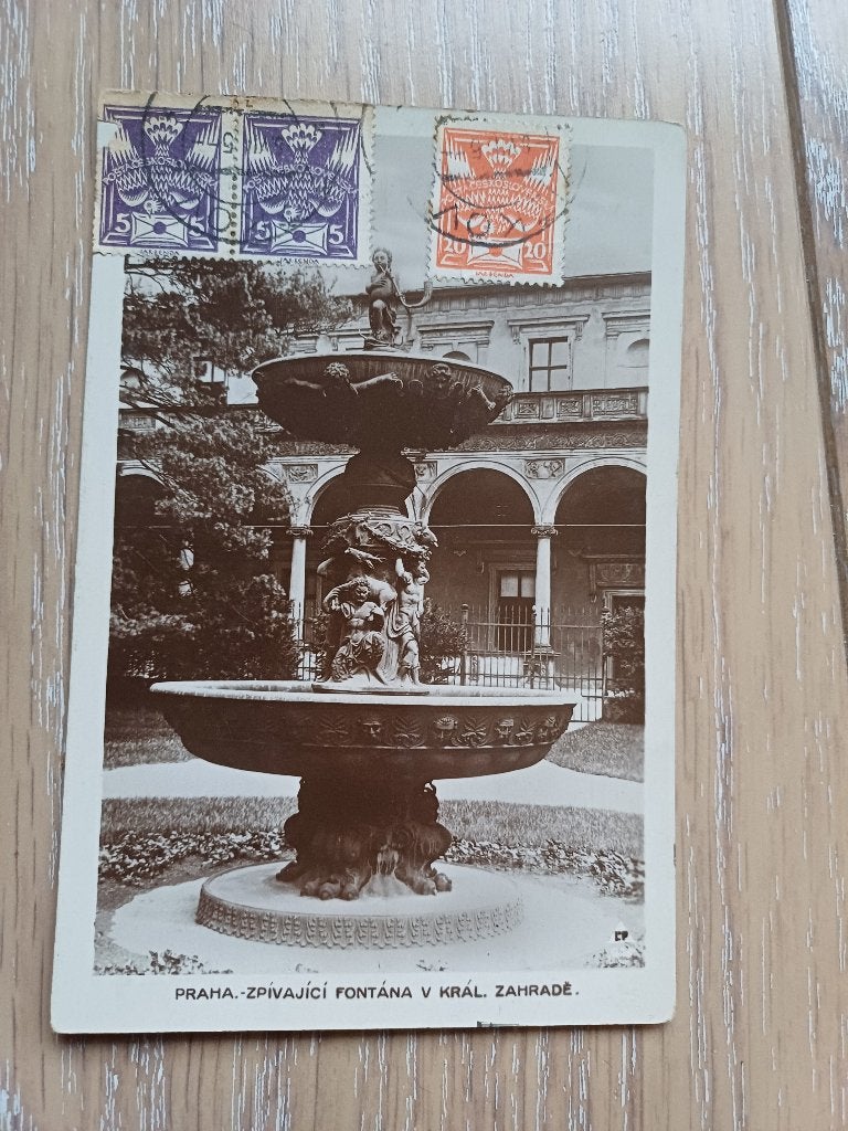 praag, Ophalen of Verzenden, 1940 tot 1960, Gelopen