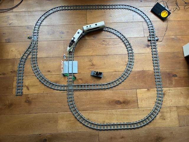 Lego hogesnelheidstrein 4511 + extra's, Lego, Ophalen of Verzenden, Complete set, City